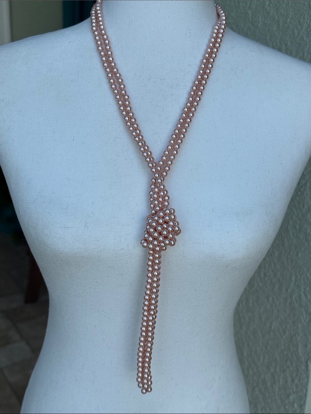 Charter Club faux pearl necklace